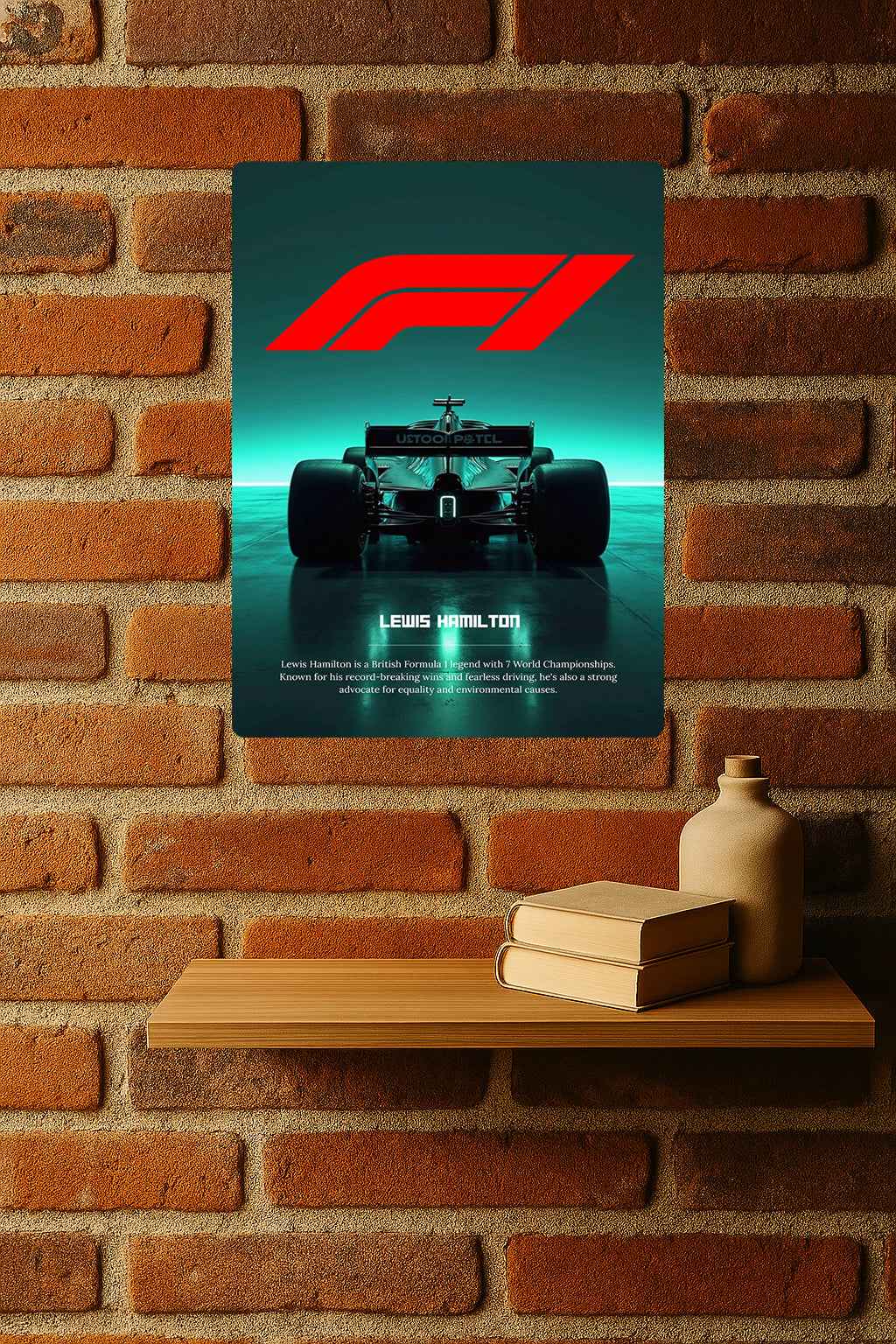 Lewis Hamilton F1 - Redline Graphics UK