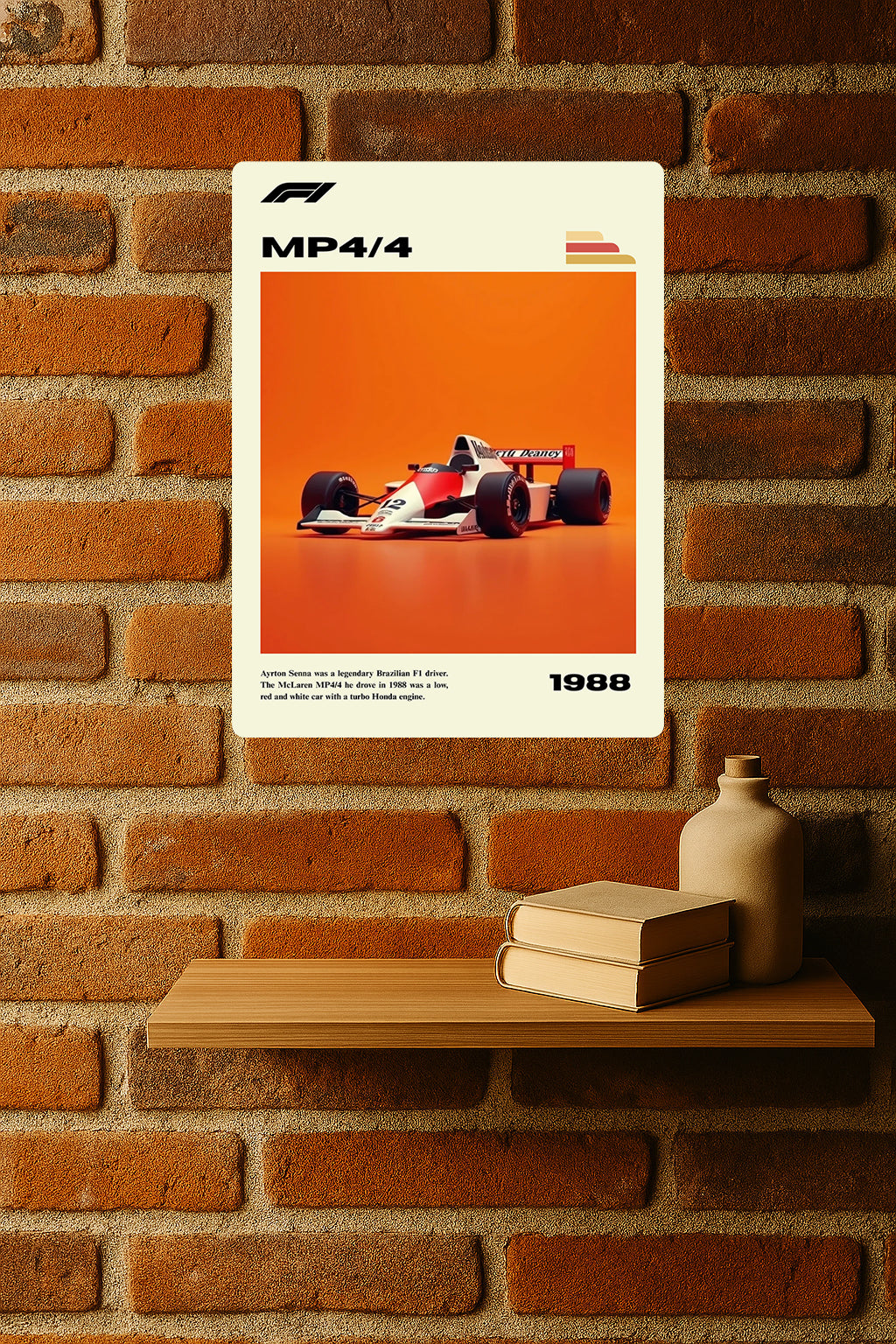 1988 F1 Car - Redline Graphics UK