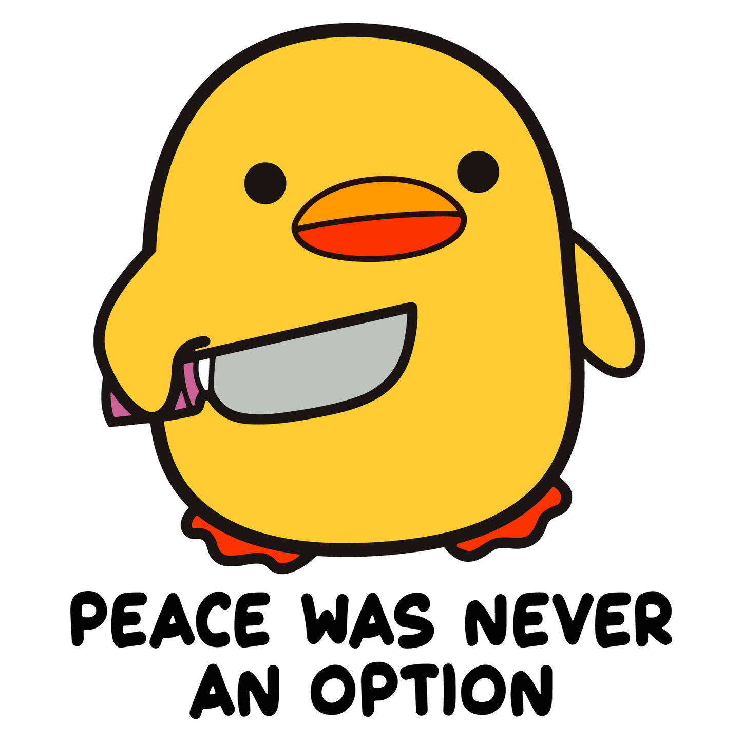 Peace Was Never An Option