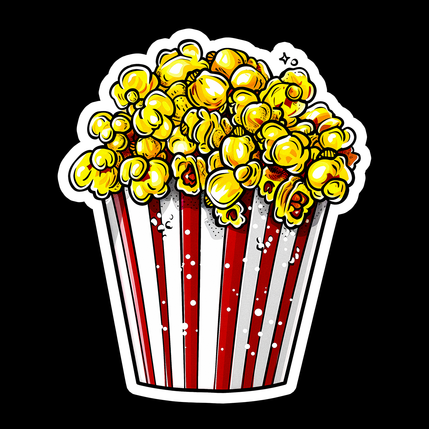 Cartoon Popcorn