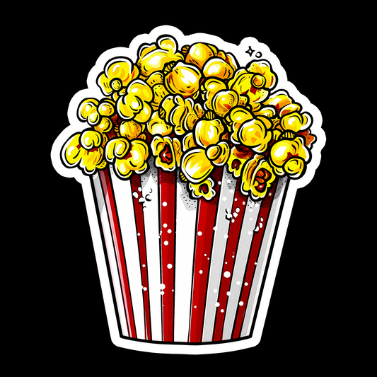 Cartoon Popcorn