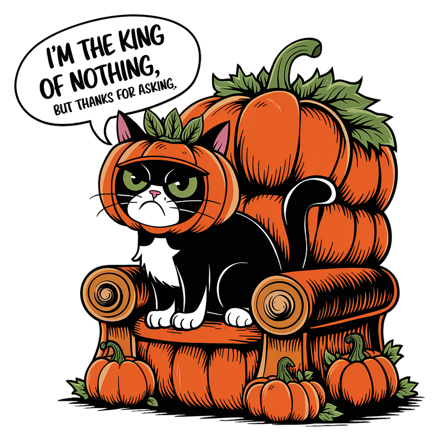 I'm The King Of Nothing, But Thanks For Asking