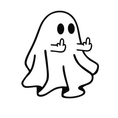 Middle Finger Ghost