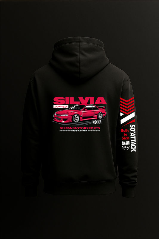90's Attack Silvia Hoodie