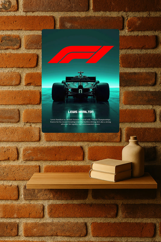 Lewis Hamilton F1 - Redline Graphics UK