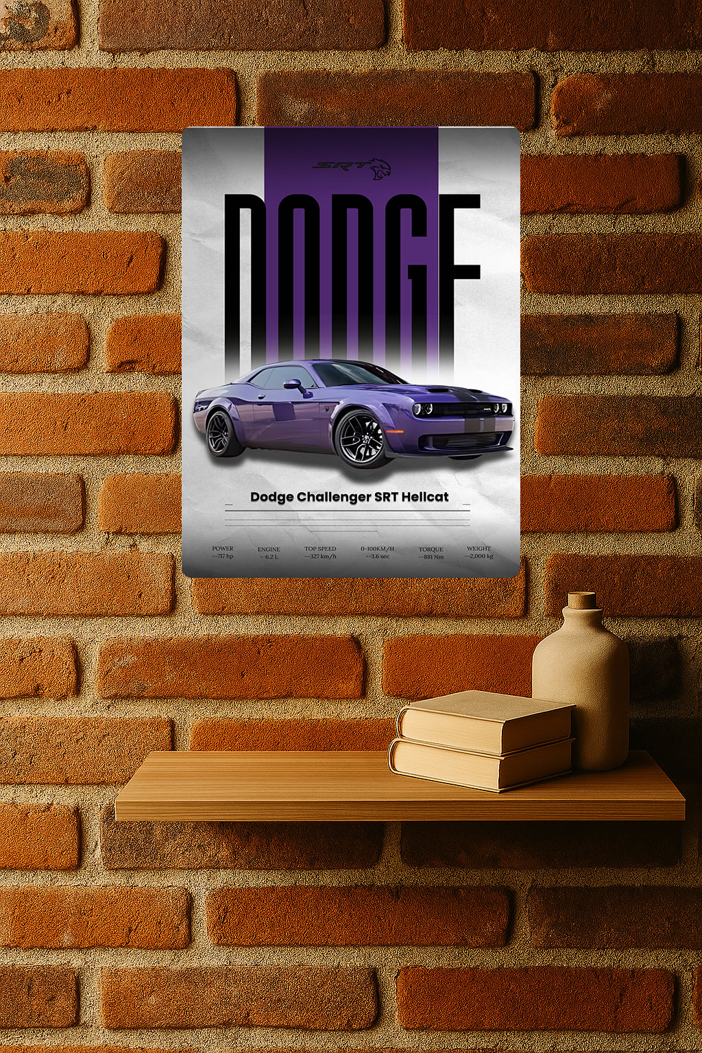 Dodge Challenger SRT - Redline Graphics UK