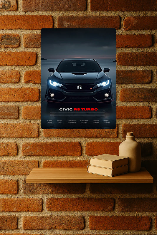 Honda Civic RS Turbo - Redline Graphics UK