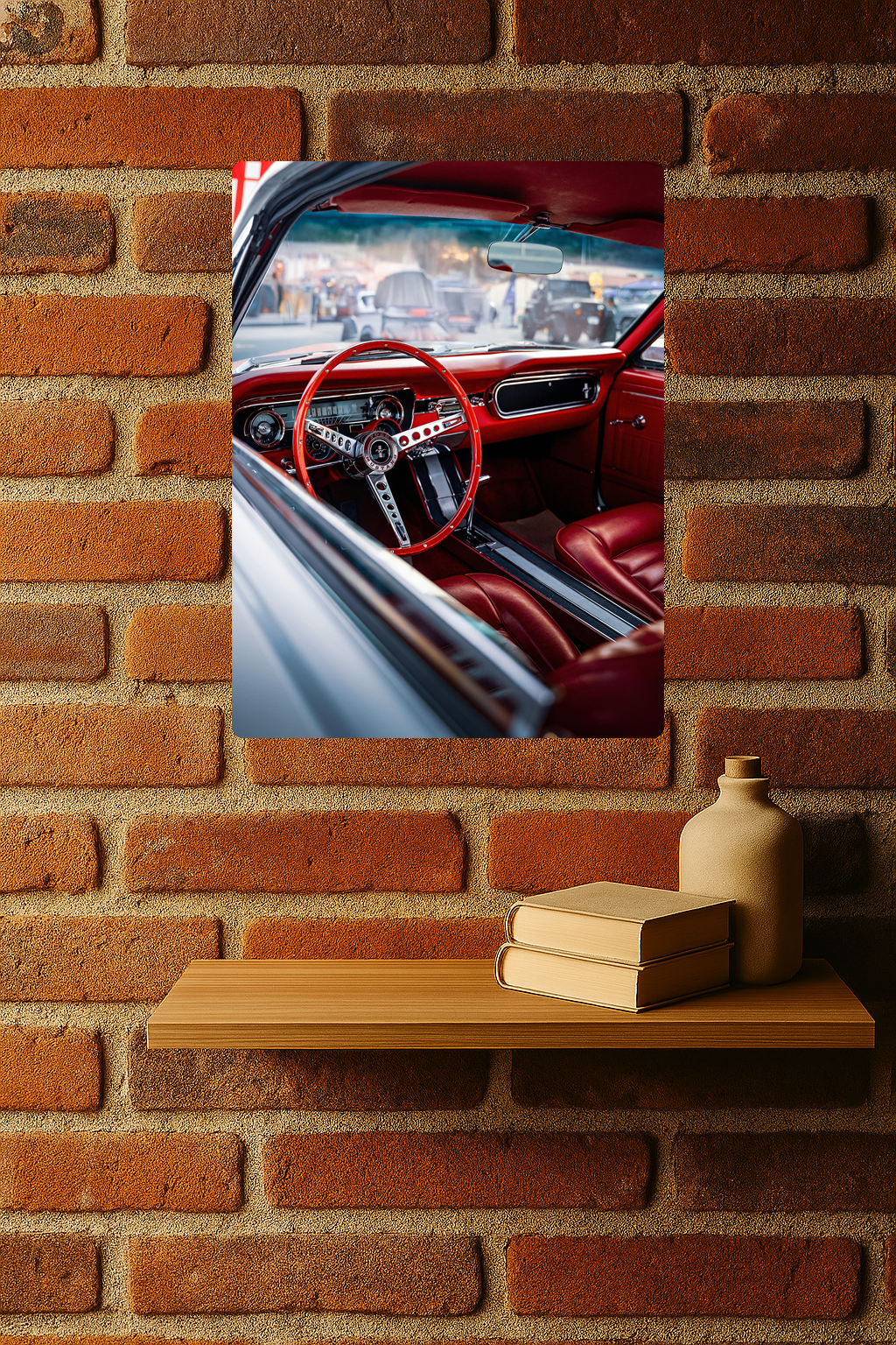 1965 Ford Mustang Interior - Redline Graphics UK