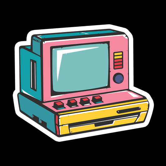 Old School Retro Computer