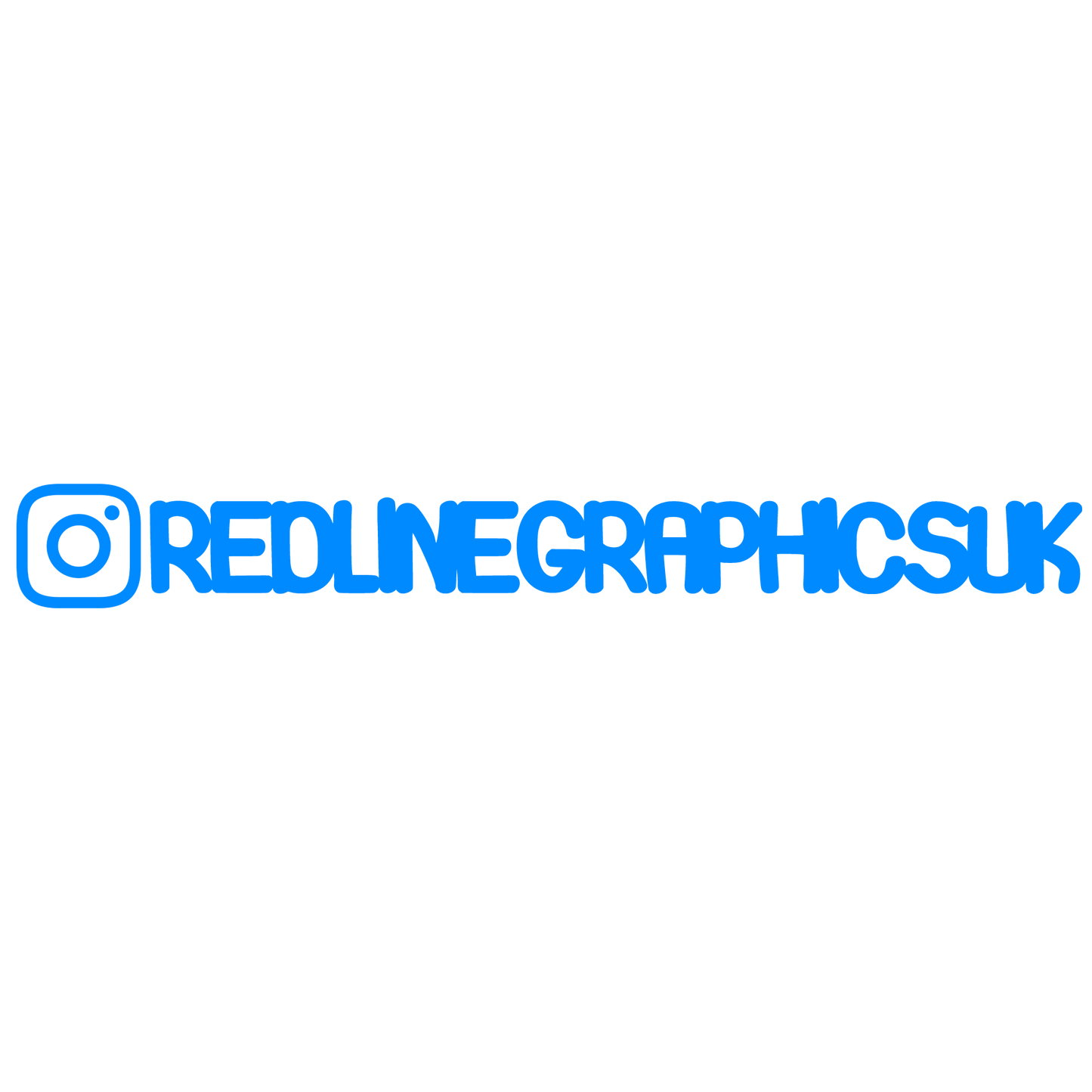 3D Gel Social Media Sticker | Style B