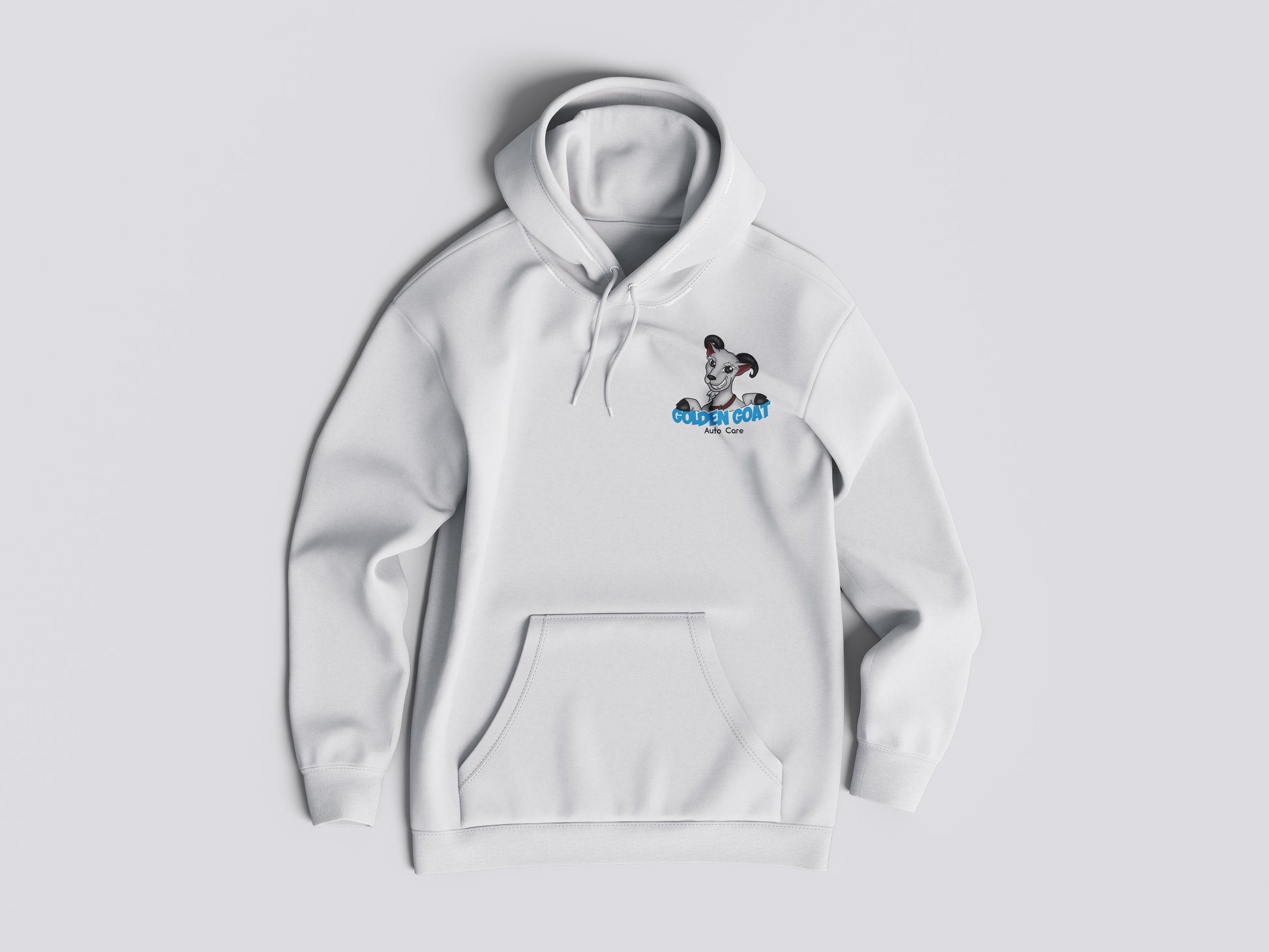 Golden Goat Auto Care Hoodie | Design 1 - Redline Graphics UK